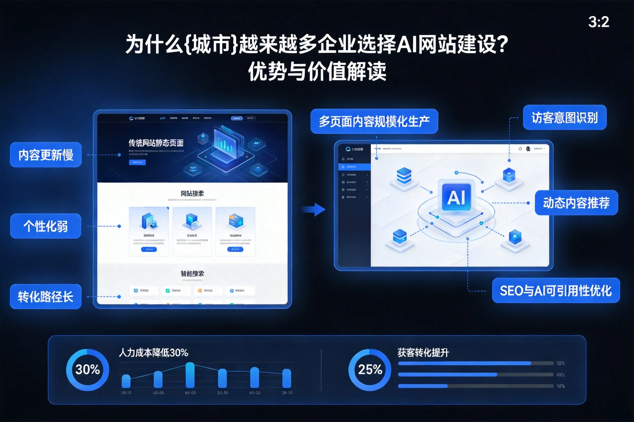 为什么保定越来越多企业选择AI网站建设？优势与价值解读