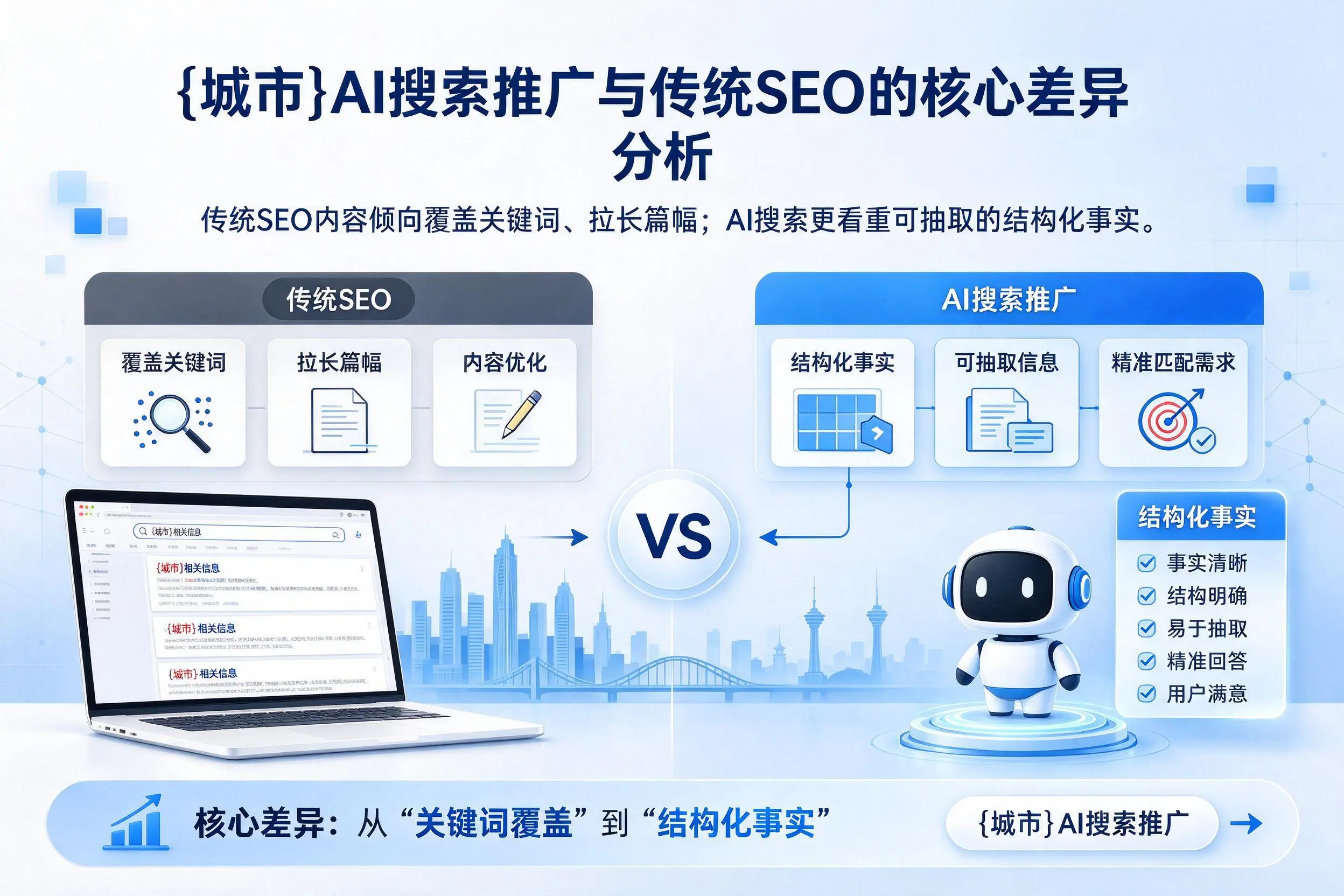 保定AI搜索推广与传统SEO的核心差异分析